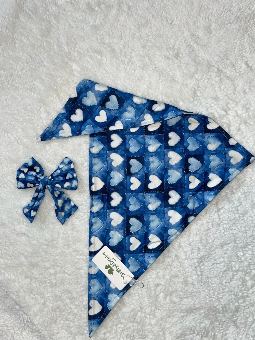 Boutique Bundle Pet Bandana and Bow